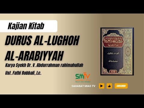 kitab durusul lughoh | bab 18 | ustadz. fathi robbani حفظه الله