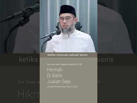 hikmah di balik jualan sepi | ustadz muhammad nuzul dzikri hafizhahumullah 