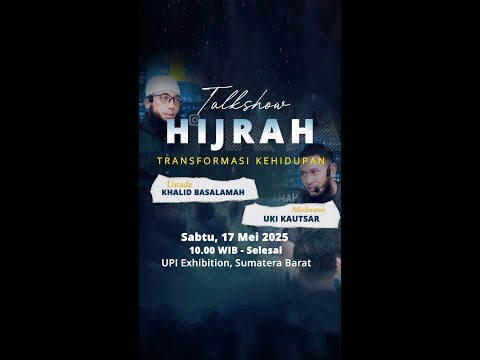 teaser talkshow hijrah transformasi kehidupan