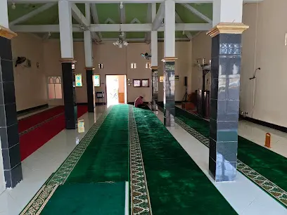 Gambar tempat Shalat Masjid Al Furqon Kota Serang
