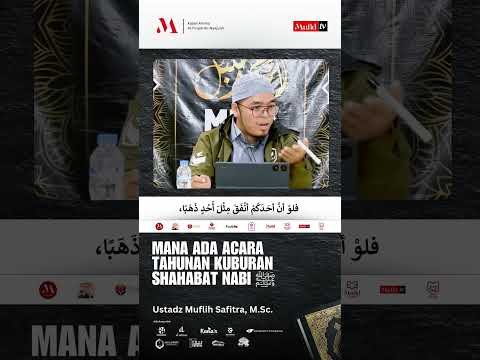 vp856 | mana ada acara tahunan di kuburan sahabat nabi | ustadz muflih safitra, m.sc. [1447h/2026]