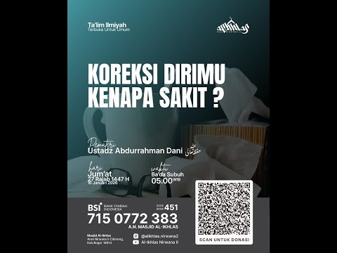 koreksi dirimu kenapa sakit ?
