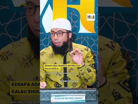 allah tidak perlu shalat kita! khalid basalamah