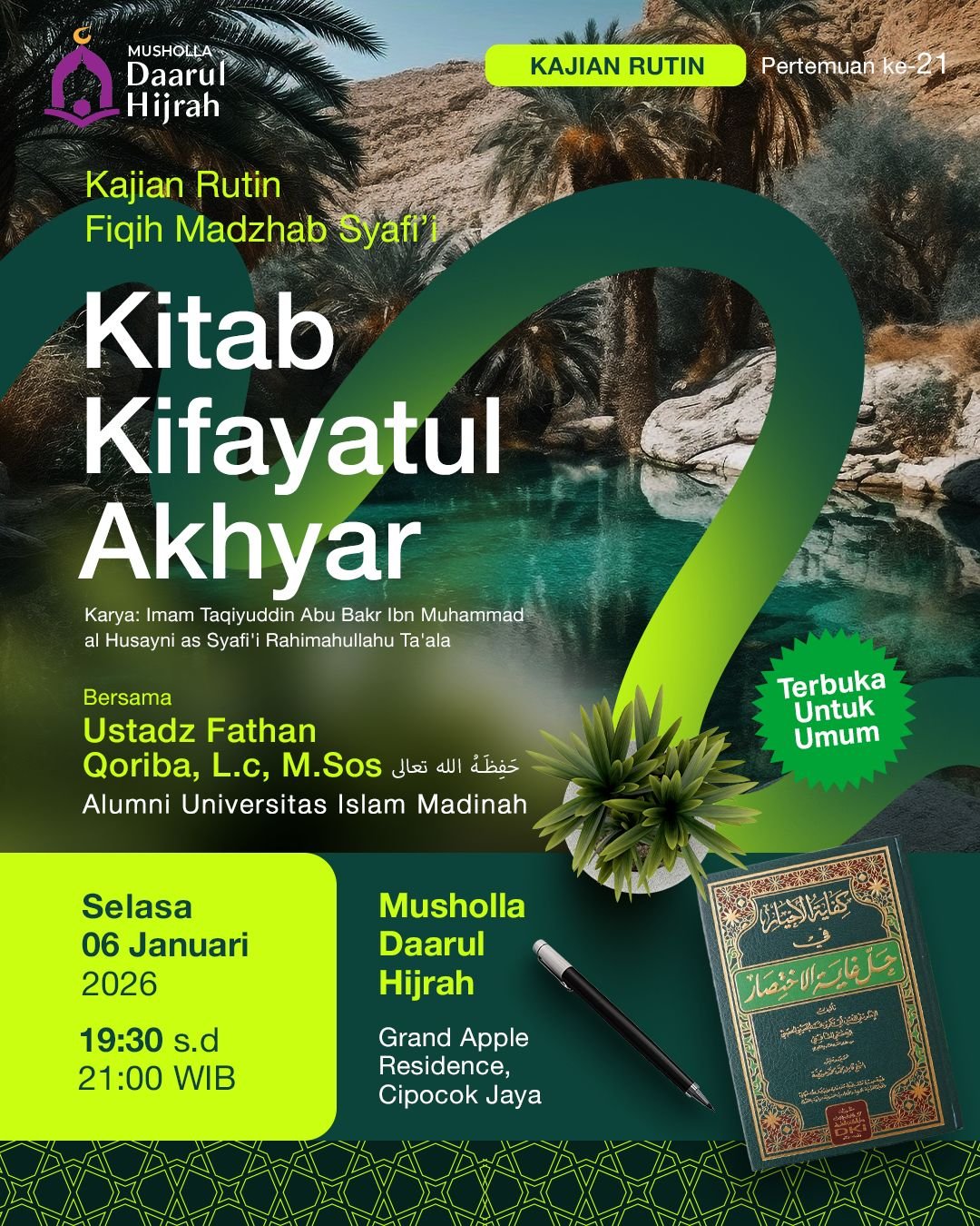 kajian fiqh madzhab syafii kitab kifayatul akhyar