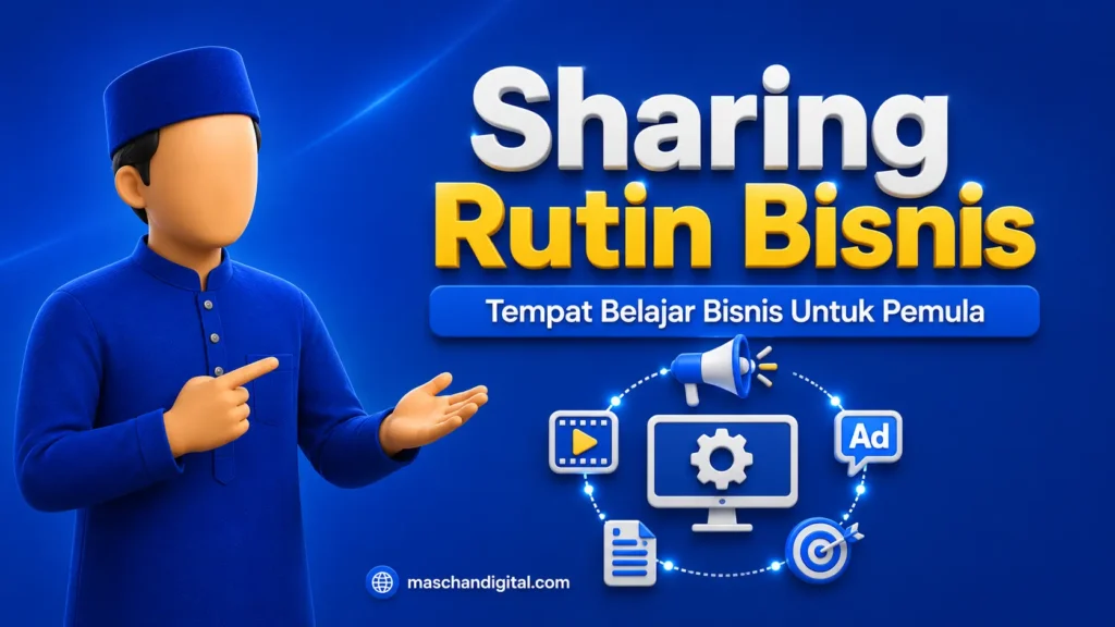 Mulai perjalanan Bisnis Anda dengan artikel Sharing Rutin yang membahas panduan dan tips Belajar Bisnis untuk Pemula dari Mas Chan Digital.